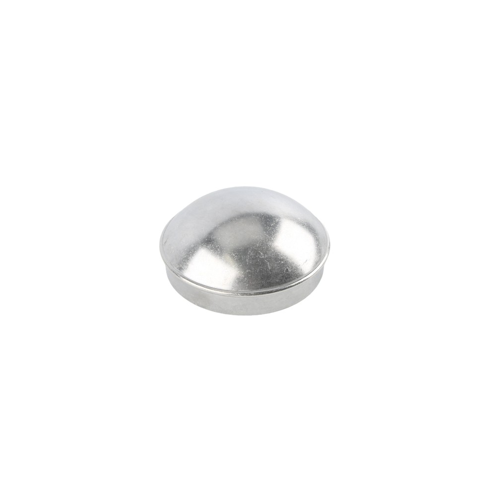 Chain Link Fence Post Cap Chain Link Fence 6-5/8 Round Dome External Post Cap – Pressed Steel, Galvanized, Pack Of 1