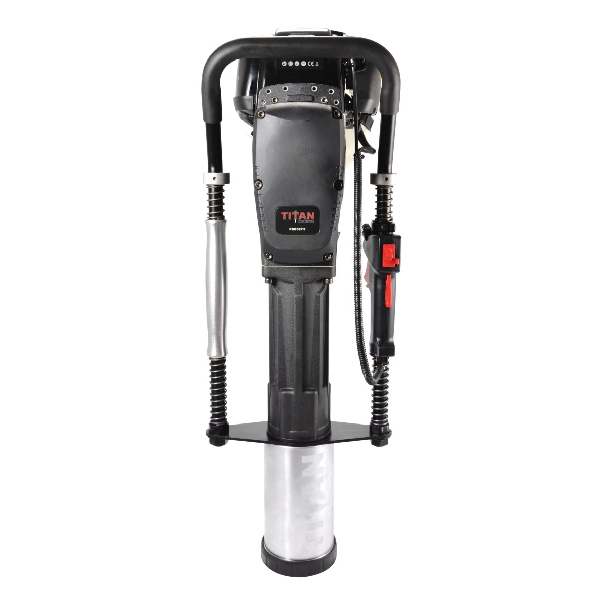 Utility Post Driver Titan Post Drivers PGD3875 Gas-Powered Farm and Home Series Post Driver ...
