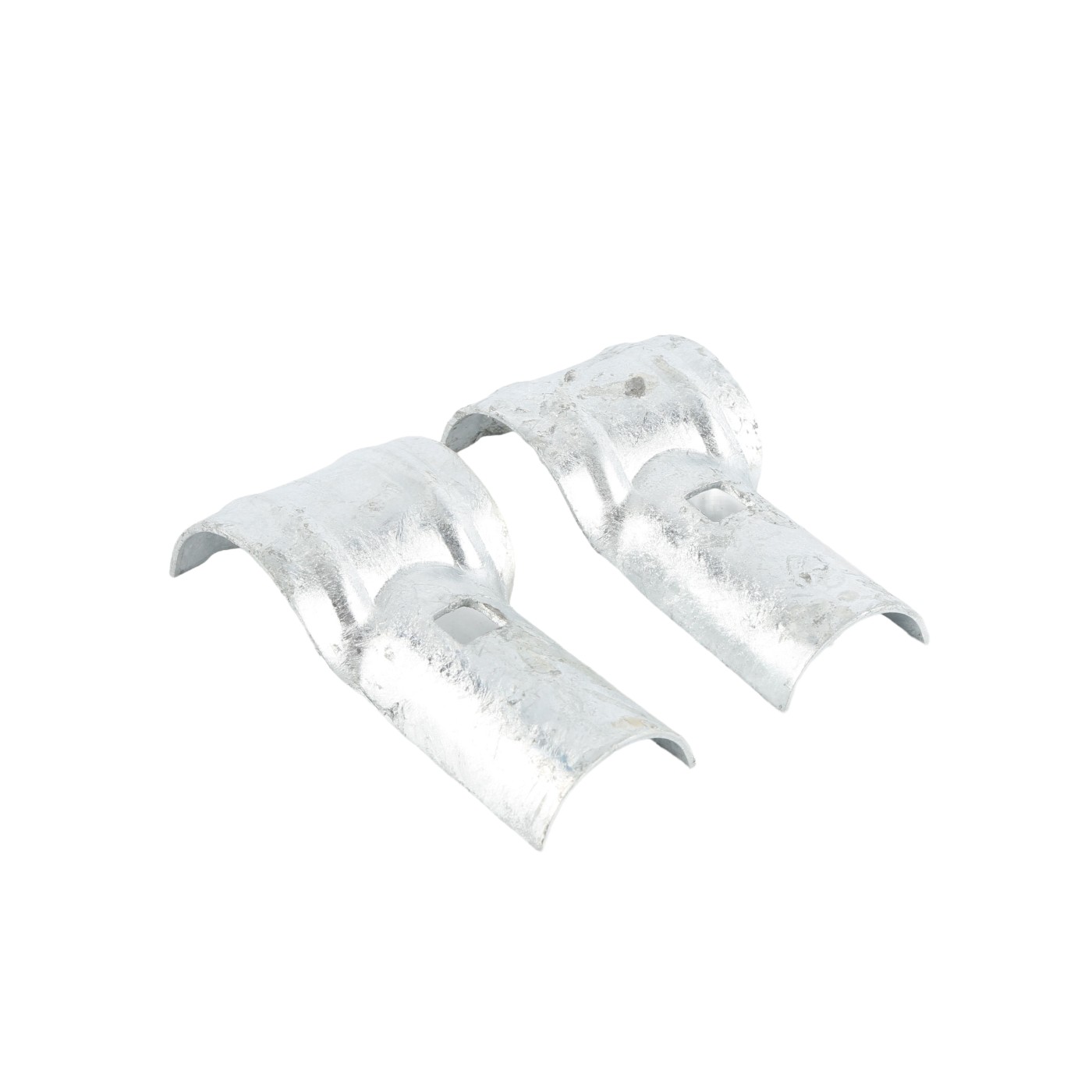 Chain Link 2" [1 7/8" OD] x 1 3/8" End Rail Clamp Rail Band, T Clamp