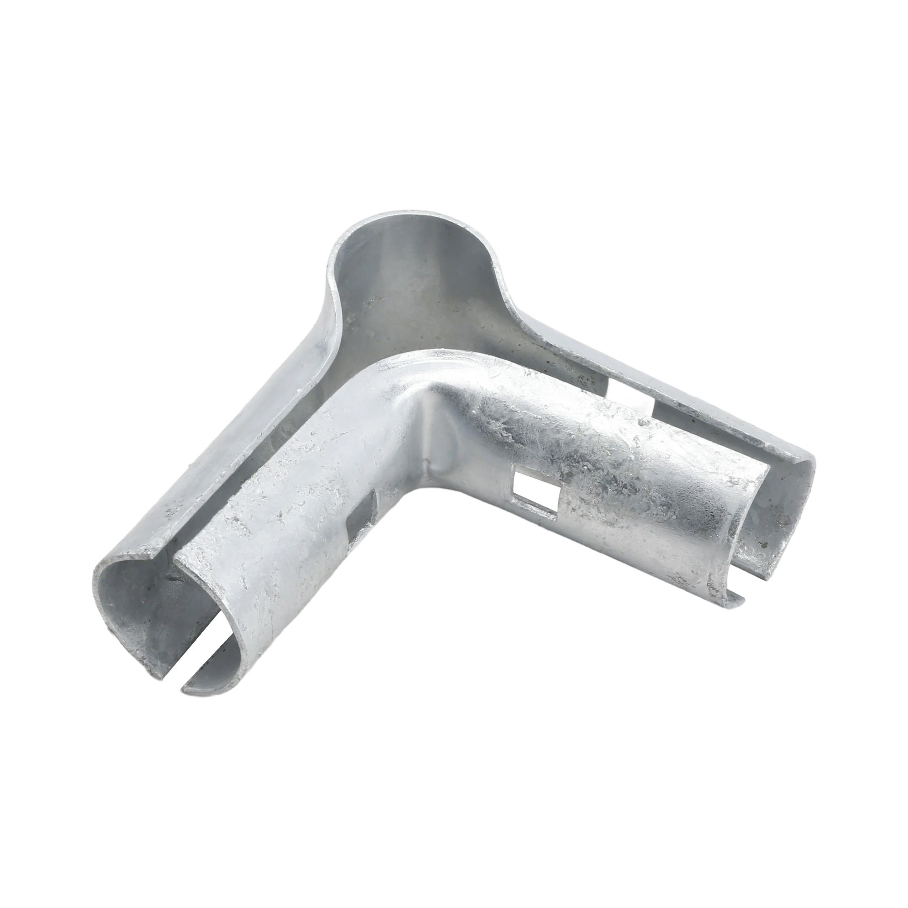 Chain Link 1 3/8" x 1 3/8" Corner Line Rail Clamp Boulevard Clamp