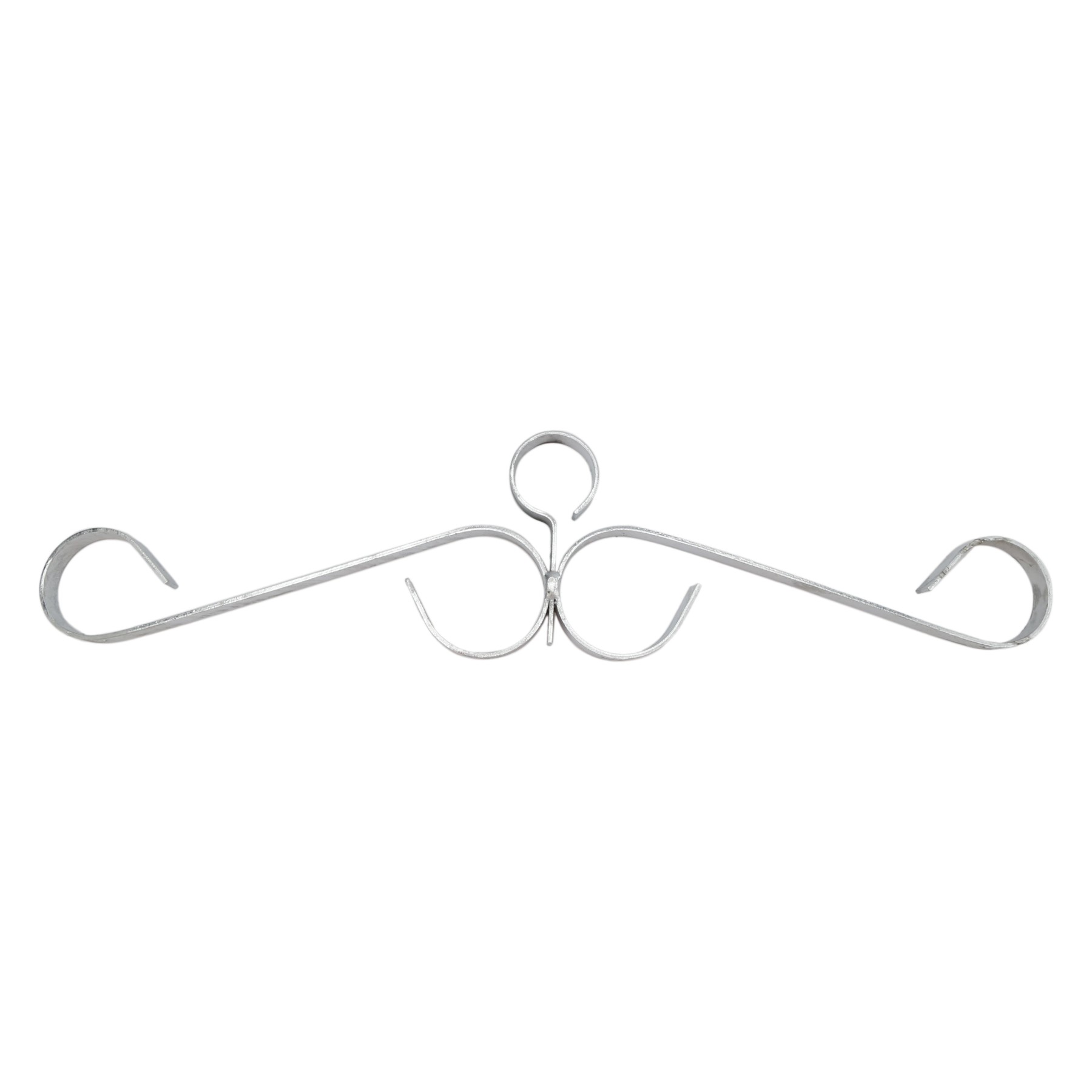 Chain Link 3Piece 24" Long [12 Gauge] Gate Scroll Decorative Gate