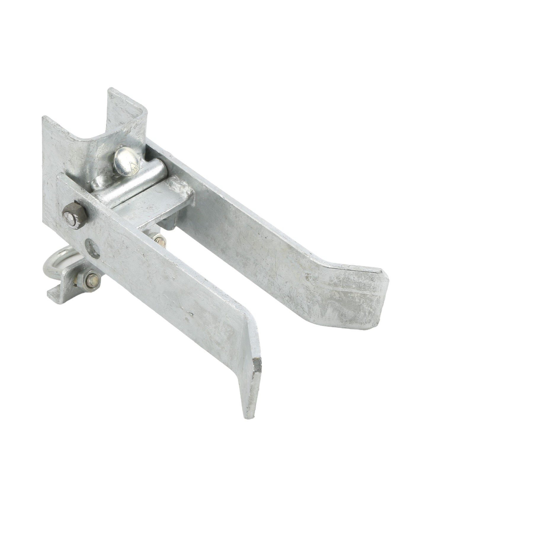 2 1/2" (2 3/8" OD) Strong Arm Gate Latch For Walk Gates Fits 2 1/2