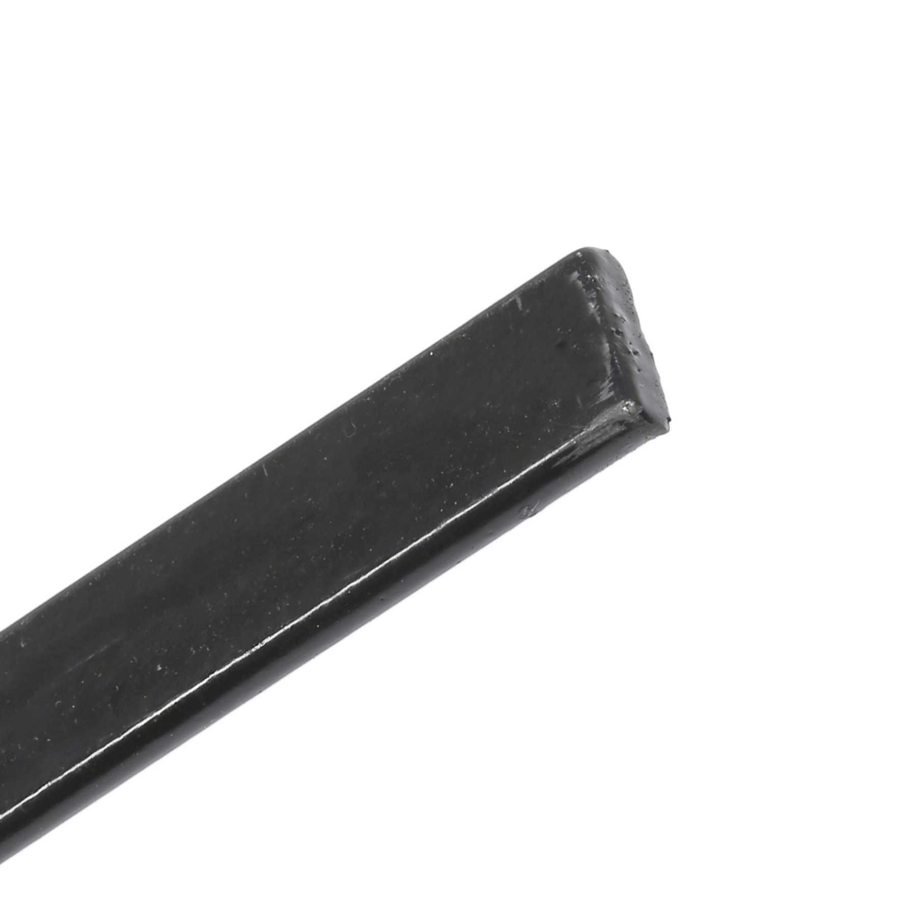 Chain Link Fence 47" High Black Tension Bar for 4' Fences (Pressed