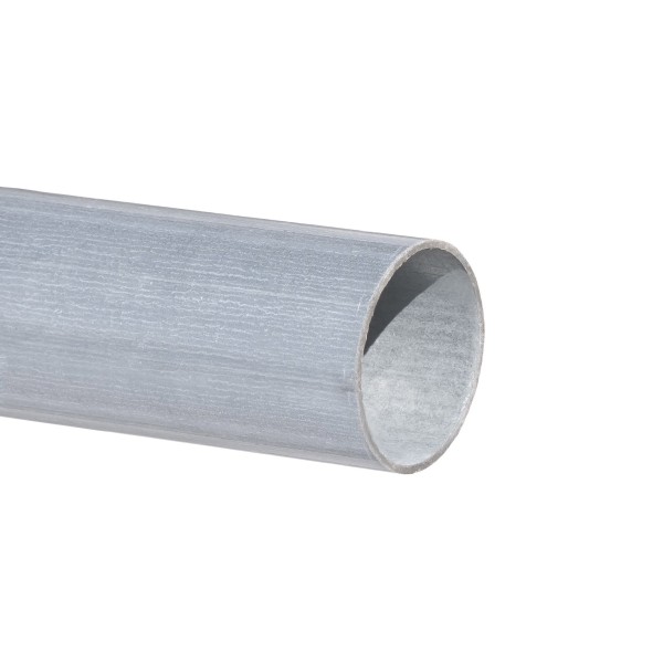 6' 6" Long x 1 3/8" Round Galvanized Steel Fence Residential Tubing