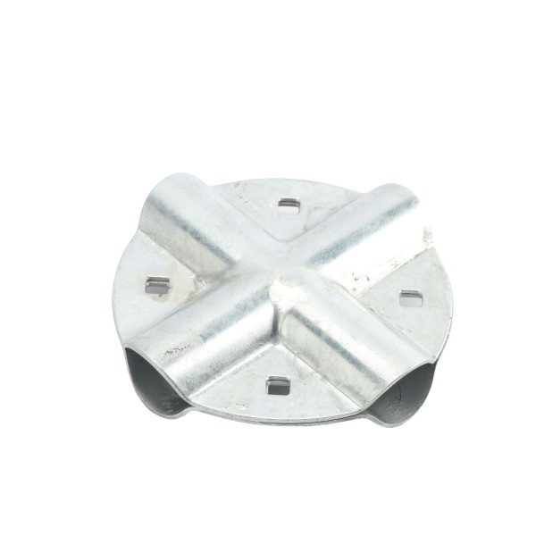 4 Way Connector Bracket Bolt on Bracket for 1 3/8" x 1 3/8" Round Post