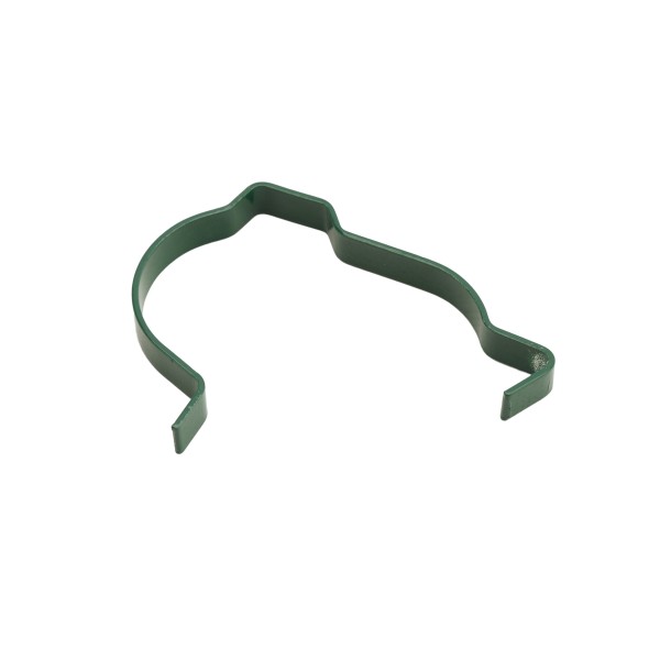 Chain Link 1 5/8" Fence Fabric Locking Band | Green - 57070080