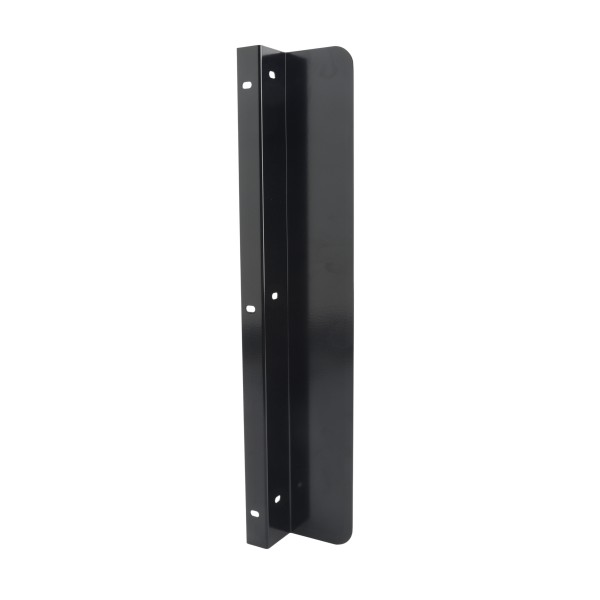 Chain Link DAC 24" Tall Gate Latch Protector for 2" Posts (Black)