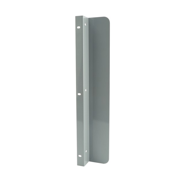 Chain Link DAC 24" Tall Gate Latch Protector for 2" Posts (Silver)