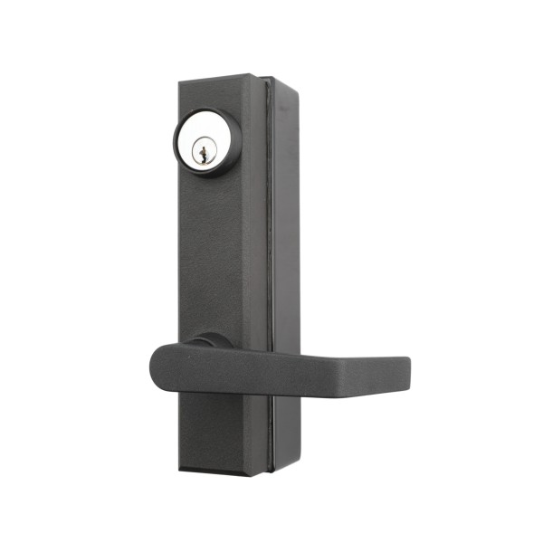 Chain Link DAC Electrified Control Trim for Detex Bar (Right-Hand Reverse With Black Lock Box) - 6200RH-B