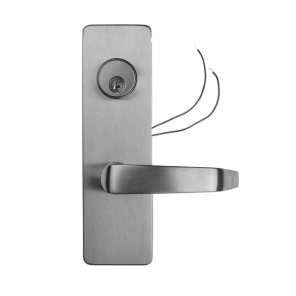 Chain Link DAC Electrified Control Trim for Detex Bar with Silver Box (Left-Handed Reversible)