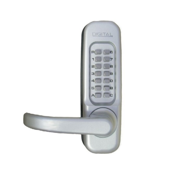 Chain Link DAC Mechanical Combination Lock for Detex Bar with Silver Box (Left-Handed)