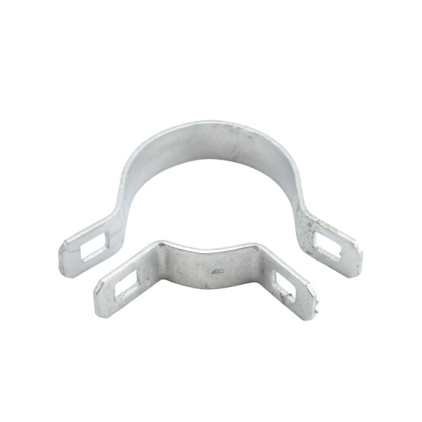 Chain Link 2 1/2" (2 3/8" OD) Corner Brace Band (90 Degree Brace Band) HDG