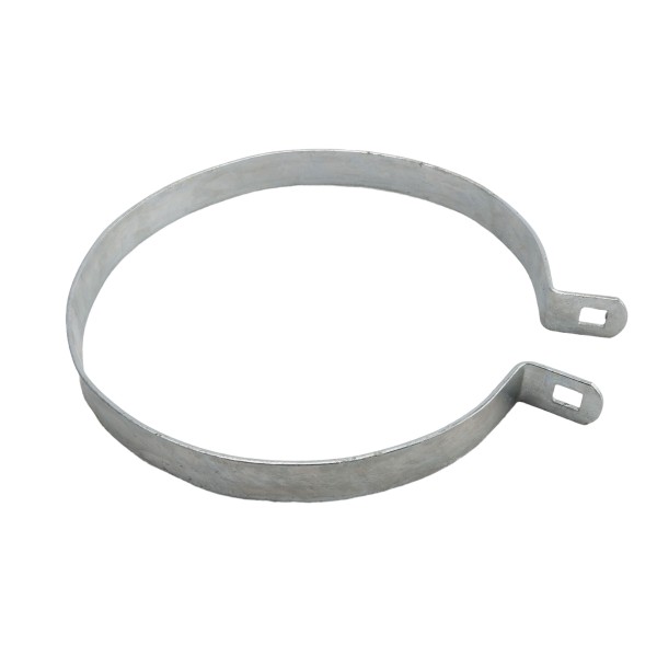 Chain Link 8 5/8" Heavy Brace Band [11 Gauge] - Rail End Band (Galvanized Steel) (Brace-Tension Band)