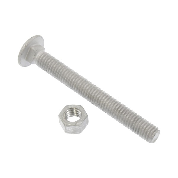 3/8" x 3 1/2" Carriage Nut and Bolt