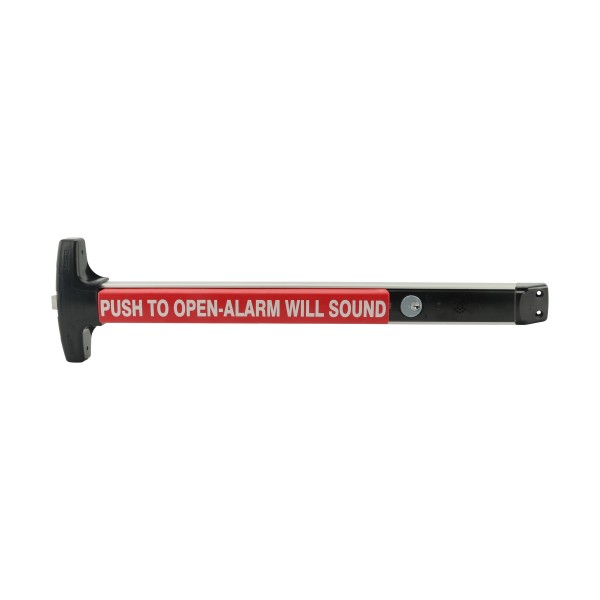 Chain Link DAC 36" Detex Surface Mount Exit Bar With Alarm