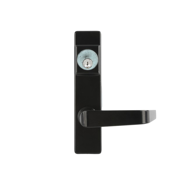 DAC Panic Exit Lever Handle Compatible With 6045 & 6047 Kits - Classroom Function (Black) - 6100-B