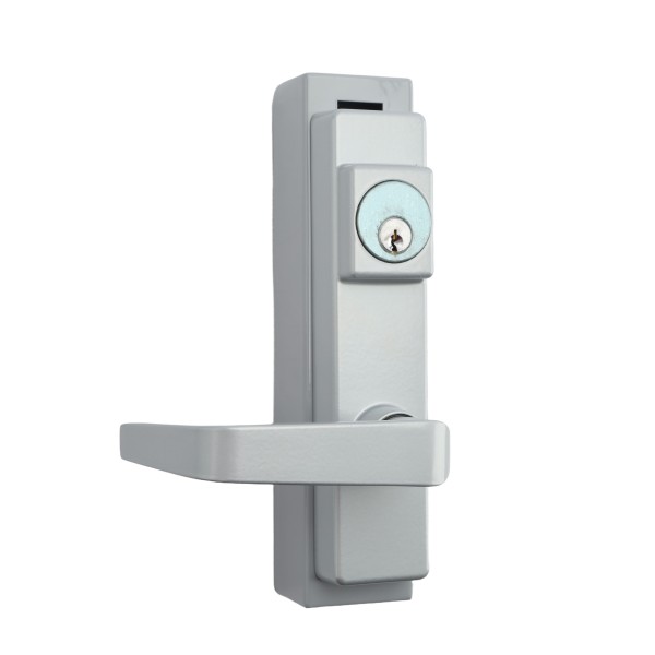 Chain Link DAC Lever Handle With Classroom Function For Detex Bar (Silver)