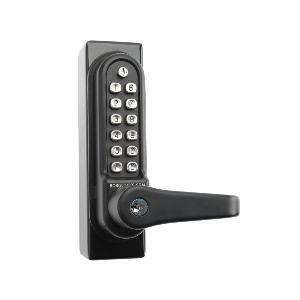 DAC Combo Lock for Panic Bar Kits (Black Lockbox, Field Reversible)