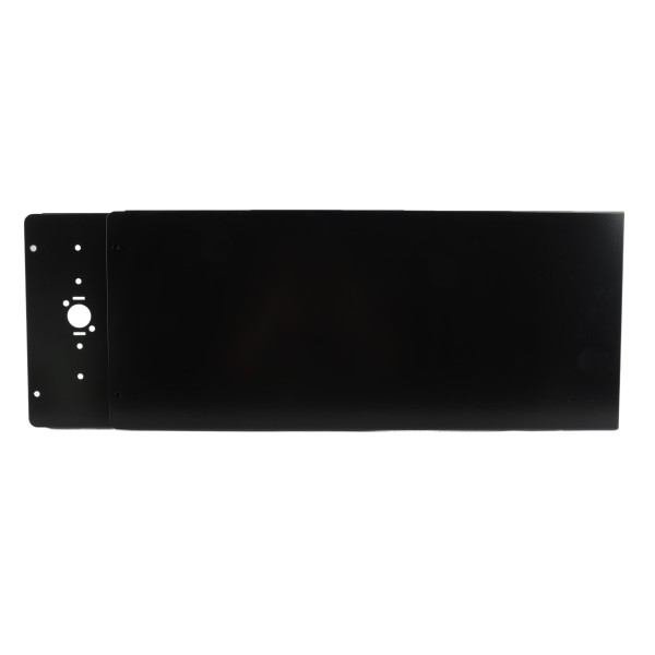 Chain Link DAC 12" Universal Adjustable Mounting Plate For Panic Exits (Black) (Panic Bars)