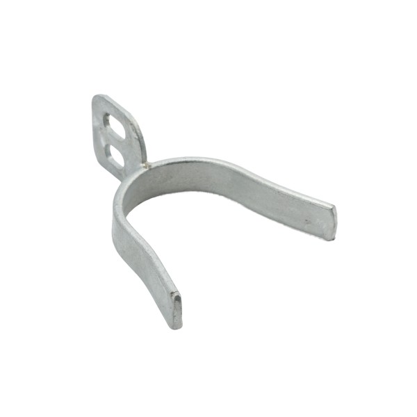 Chain Link 2 1/2" [2 3/8" OD] Drop Fork Latch - Gate Fork Latch (Galvanized Pressed Steel)