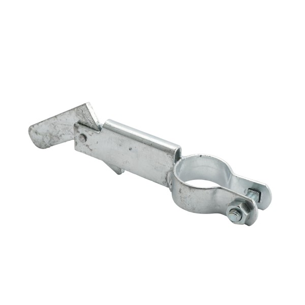 Chain Link 1 5/8" or 2" [1 7/8" OD] Duckbill Gate Holdback - Gate Open Keeper (Pressed Steel) (Other)