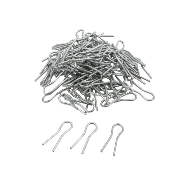 EZ Twist (9 Gauge Core) Preformed Galvanized Steel Tie Wires - 1000 Pack - EZTT-9-TW