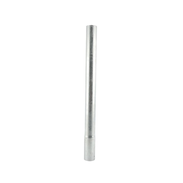 24" Chain Link Fence Post Extender - 24" x 2 1/2" (2 3/8" OD) (Galvanized Steel) (Default)