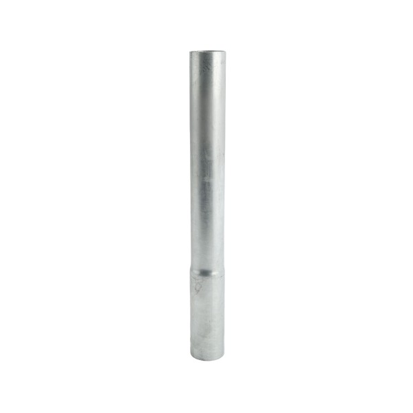 12" Chain Link Fence Post Extender - 12" x 2" (1 7/8" OD) (Galvanized Steel) 