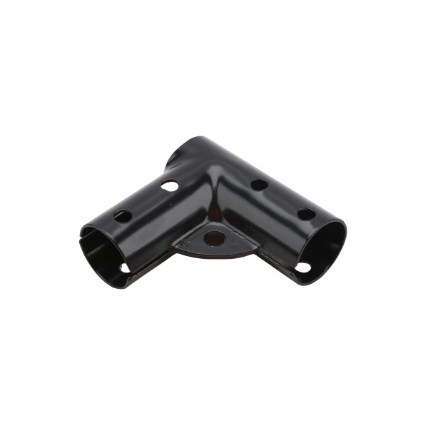 Chain Link 1 3/8" X 1 3/8" Black Gate Corner for 90