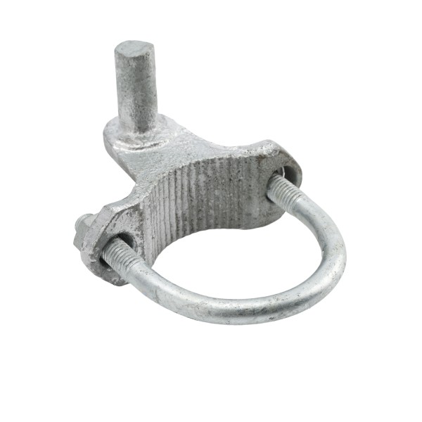Chain Link Heavy Duty 2 1/2" [2 3/8" OD] x 5/8" Male Gate Post Hinge (Galvanized Malleable Steel)