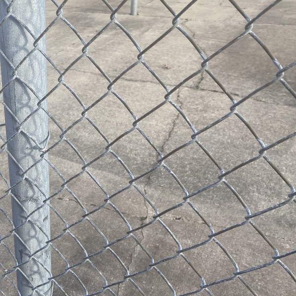 6' x 50' Chain Link Fence Mesh Roll | Galvanized 11.5GA Steel