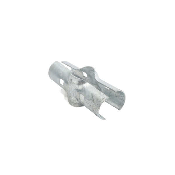 Chain Link 1 3/8" x 1 3/8" Line Rail Clamp - Boulevard Clamp (Galvanized Steel)