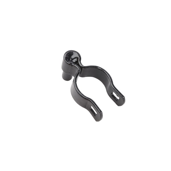 Chain Link 1 5/8" Black Male Gate Hinge - Gate Post Hinge (Steel)