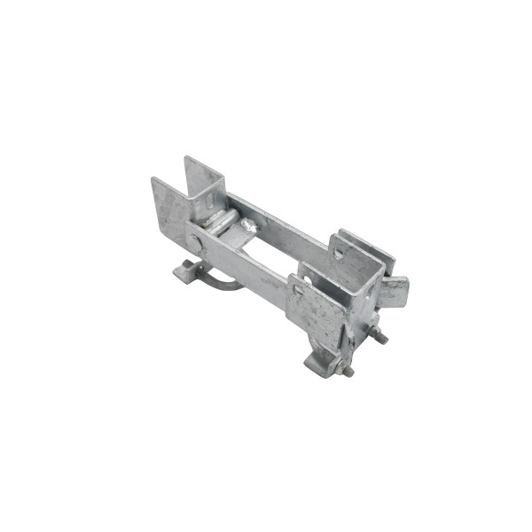 Chain Link 1 3/8" Fulcrum Double Drive Residential Double Gate Latch Commercial Grade (Galvanized Pressed Steel)