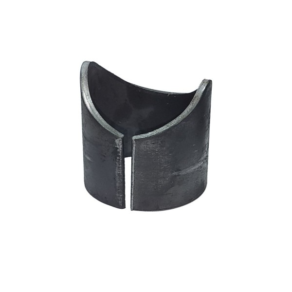 Chain Link Pipe Saddle 1 5/8" x 1 5/8" Pipe Pal Weld on Saddle (Bare Raw Steel) - SPP158X158