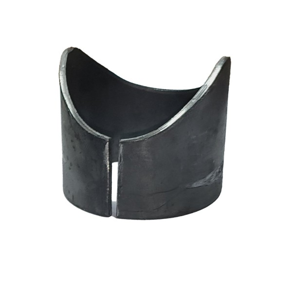 Chain Link Pipe Saddle 2 3/8" x 2 3/8" Pipe Pal Weld on Saddle (Bare Raw Steel)