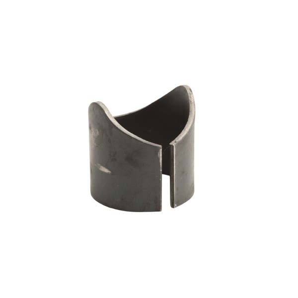 Chain Link Pipe Saddle 1 5/8" x 1 5/8" Pipe Pal Weld on Saddle (Bare Raw Steel) - SPP158X158
