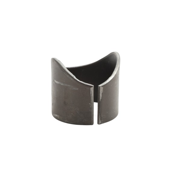 Chain Link Pipe Saddle 1 7/8" x 1 7/8" Pipe Pal Weld on Saddle (Bare Raw Steel) - SPP178X178