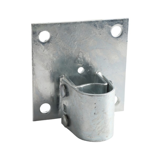 Wall Mount Chain Link Fence Gate Butt Hinge - Hot Dip Galvanized