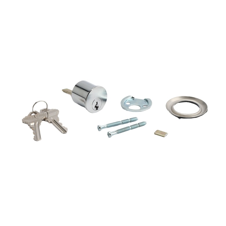 Chain Link DAC Keyed Alike Rim Cylinder with Two Keys | Chain Link Fittings