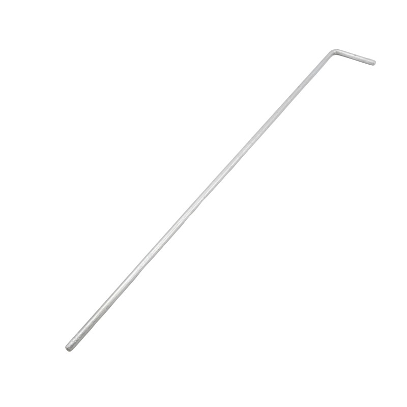 36" Steel Drop Rod HDG Cane Bolt for Chain Link Fence Gates Chain