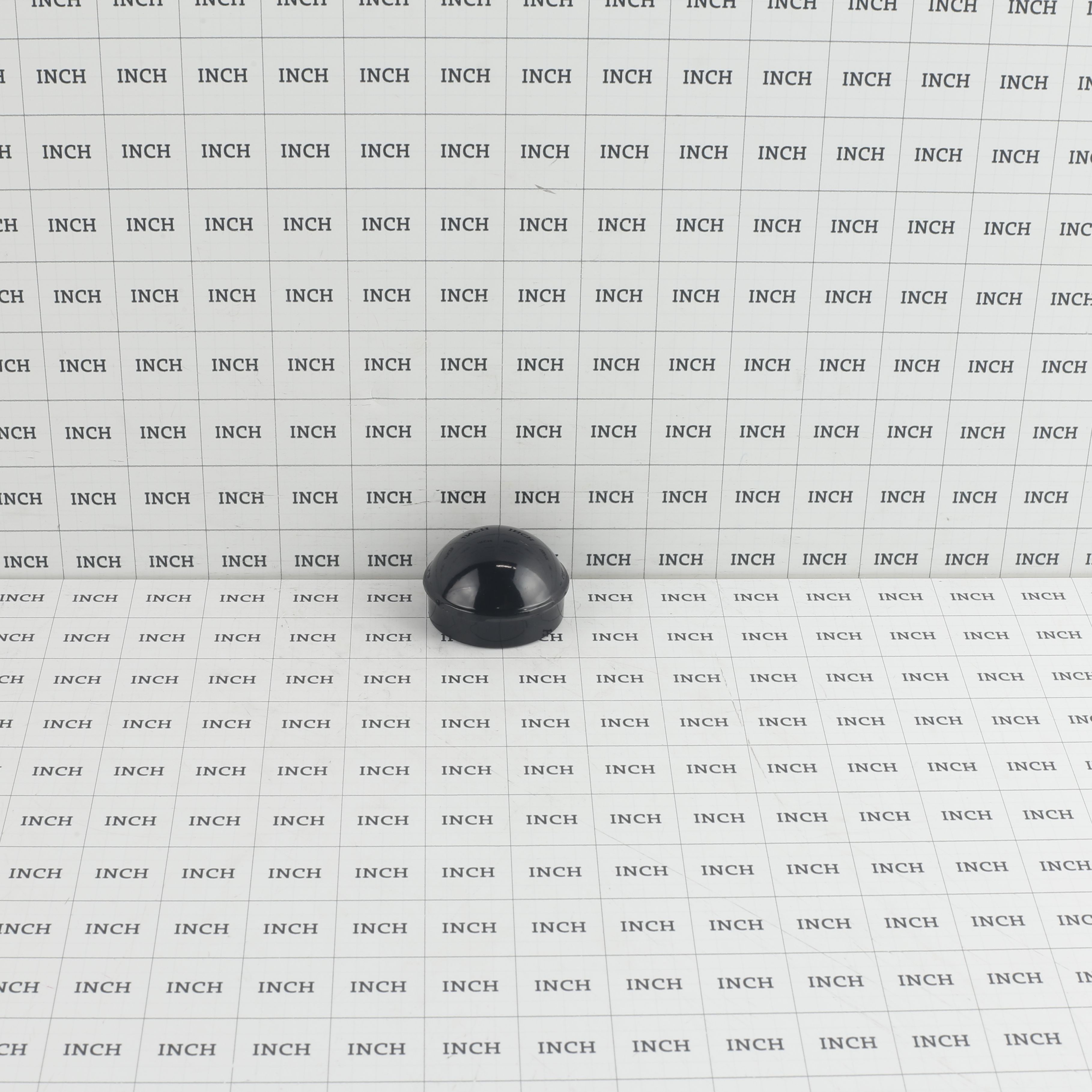 thumbnail image 2 of Black Chain Link Fence 1 5/8" Round Dome External Post Caps | Steel 2 of 14