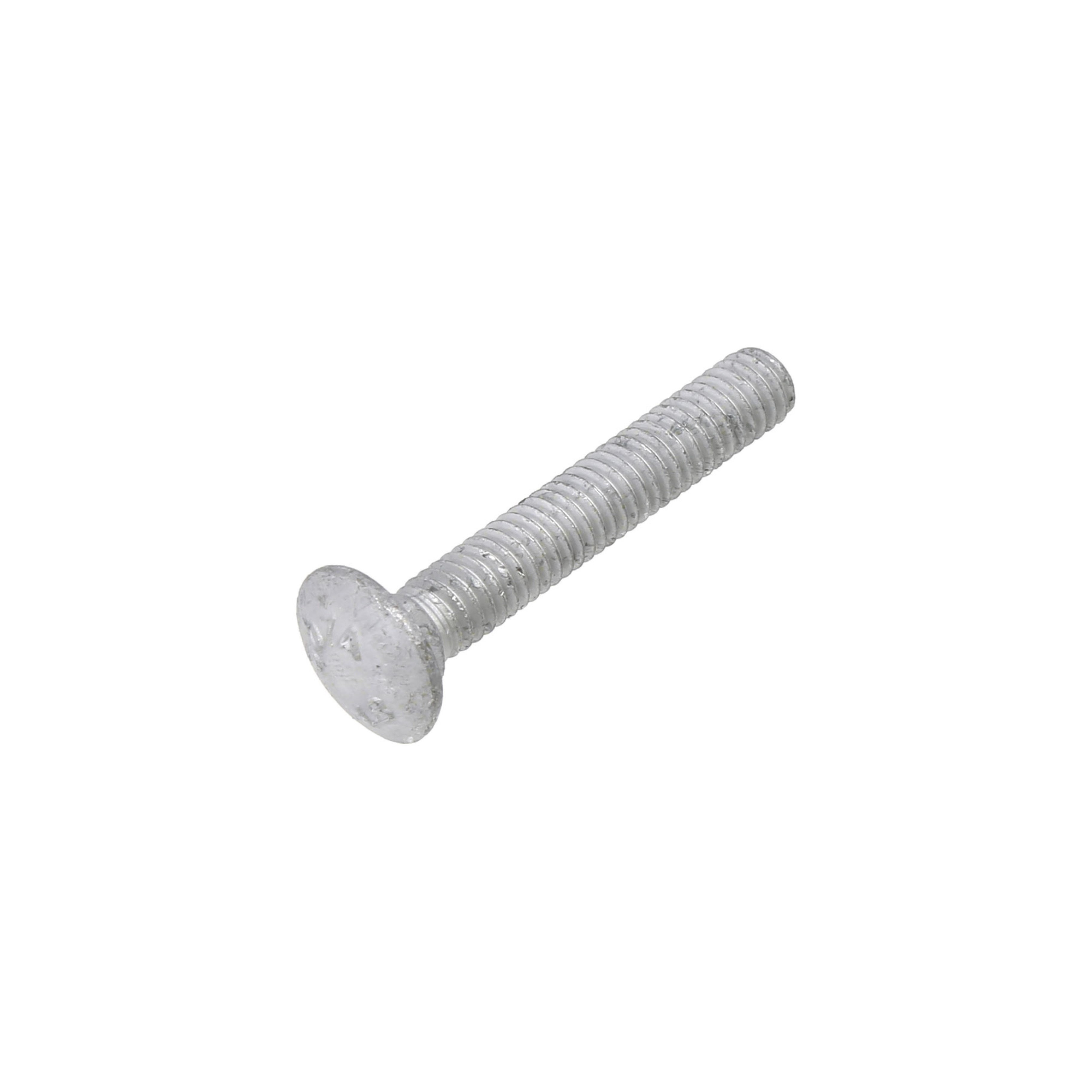 50pc 3/8-16 X 2 Carriage Bolts & Nuts – Hot Dipped Galvanized, Grade A 307