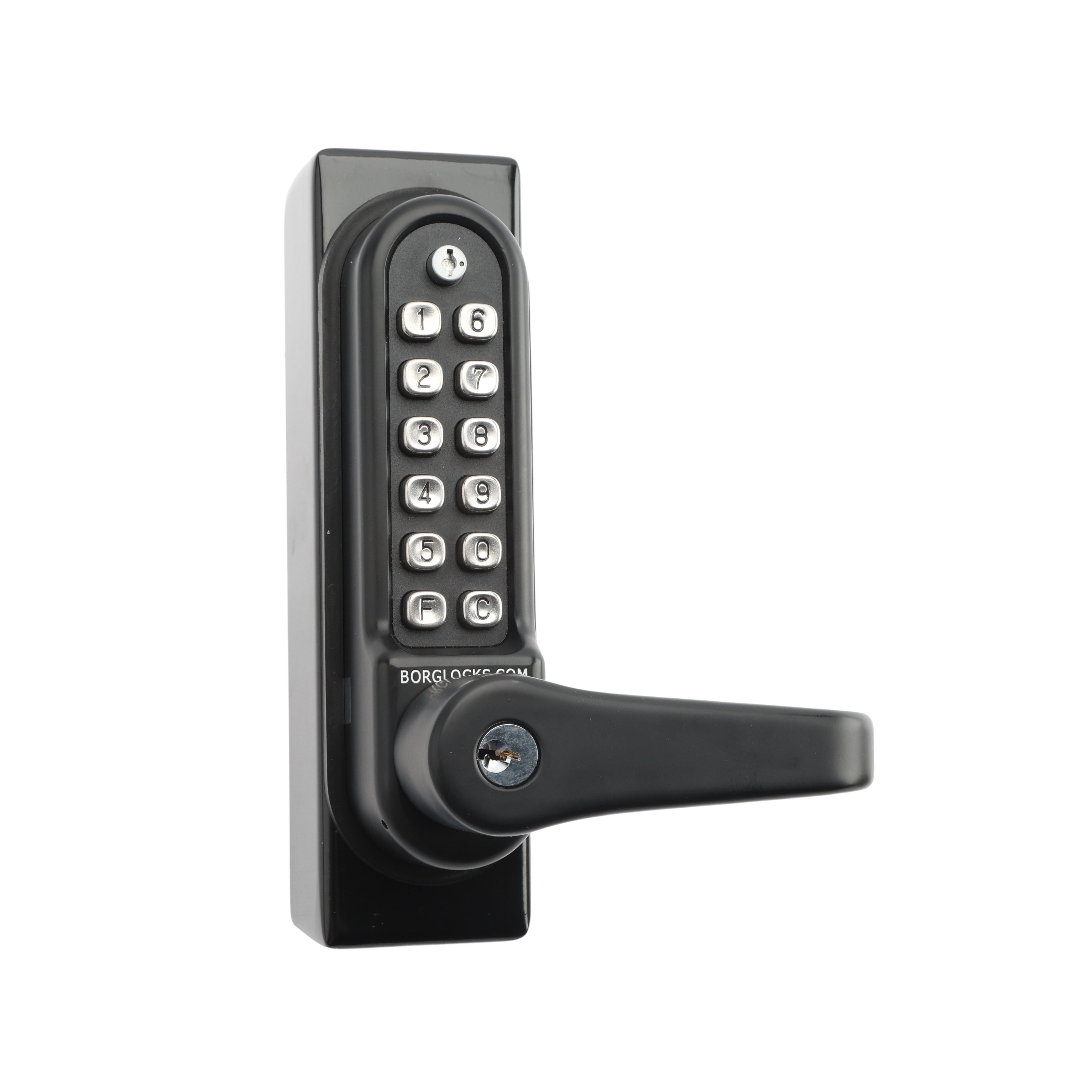 Chain Link Fence Gate DAC Combo Lock for Panic Bar Kits (Black Lockbox,  Field Reversible) | Chain Link Fittings