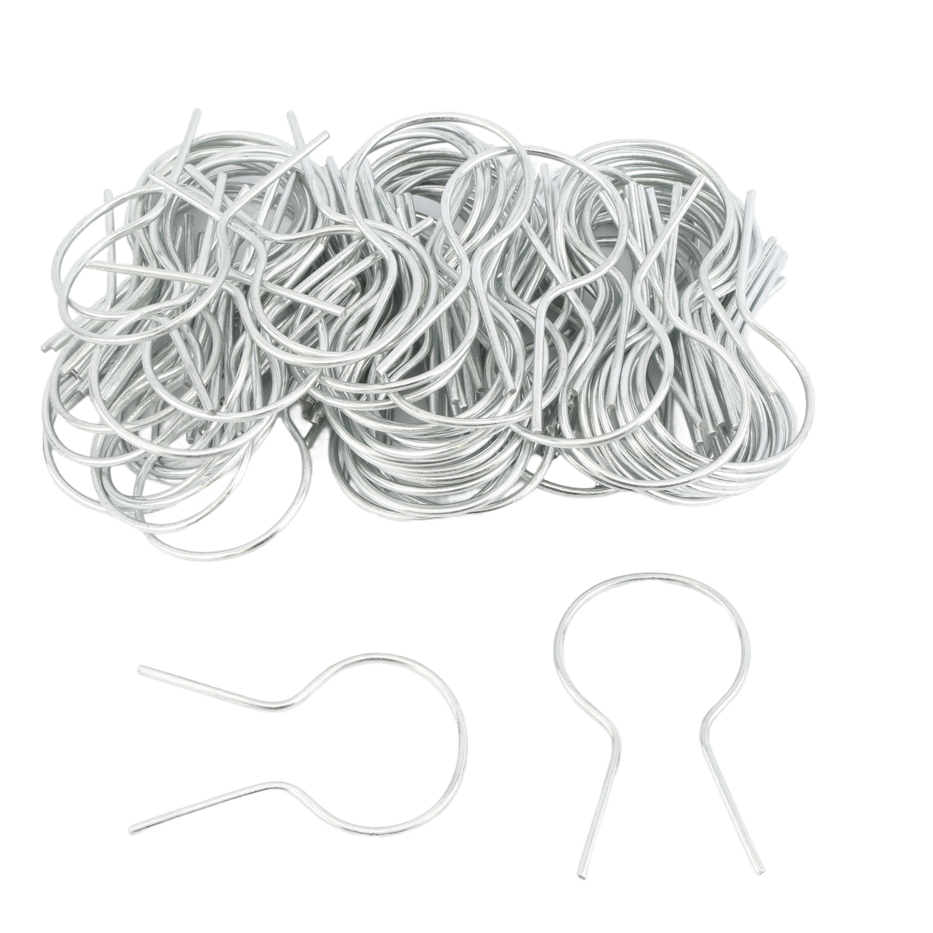 thumbnail image 2 of DF_SUPPLY EZ Twist 1-3/8" Preformed 11 Gauge Galvanized Steel Fence Ties - 100 Pack 2 of 4