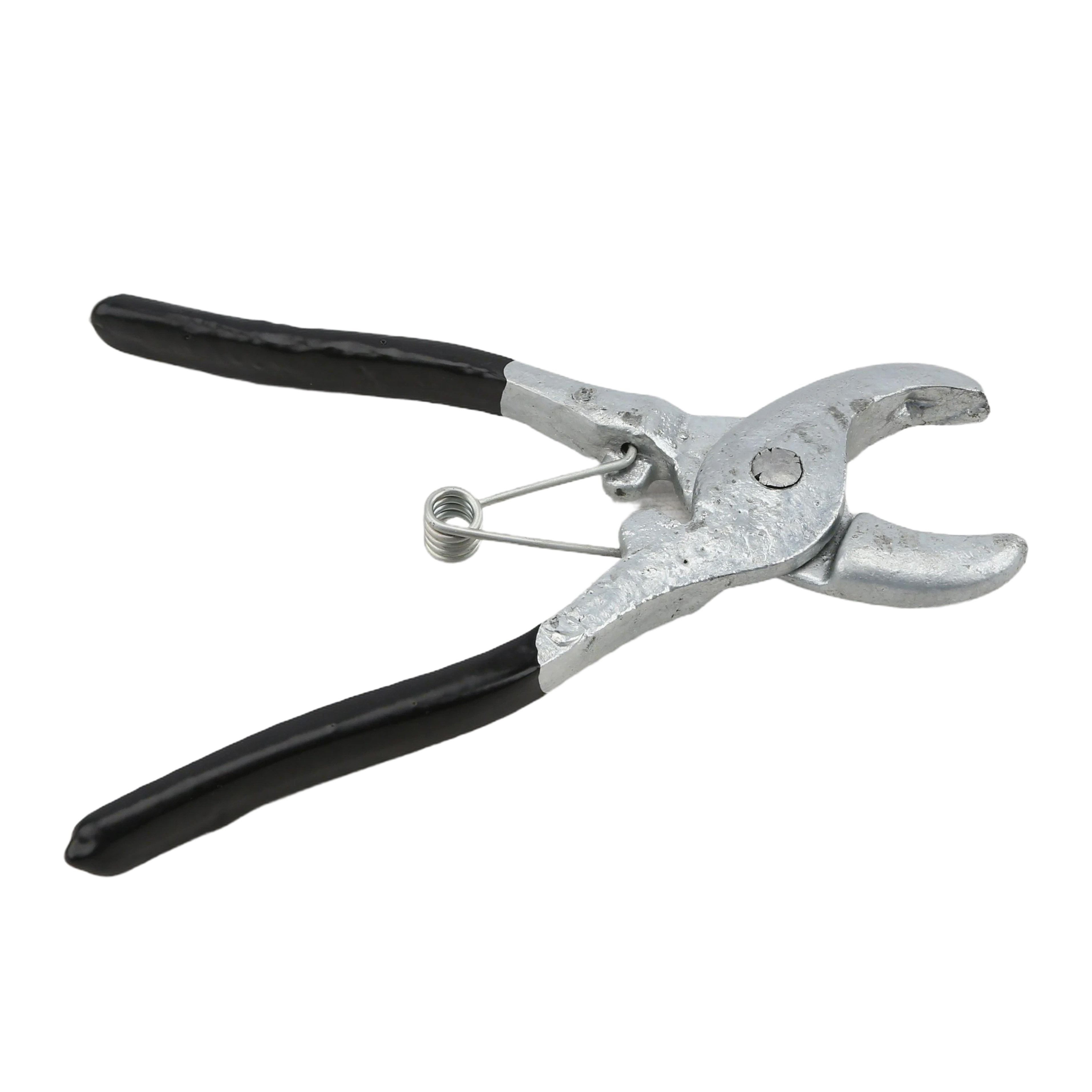 8 Spring Assist Hog Ring Pliers - Malleable Iron (Single Plier)