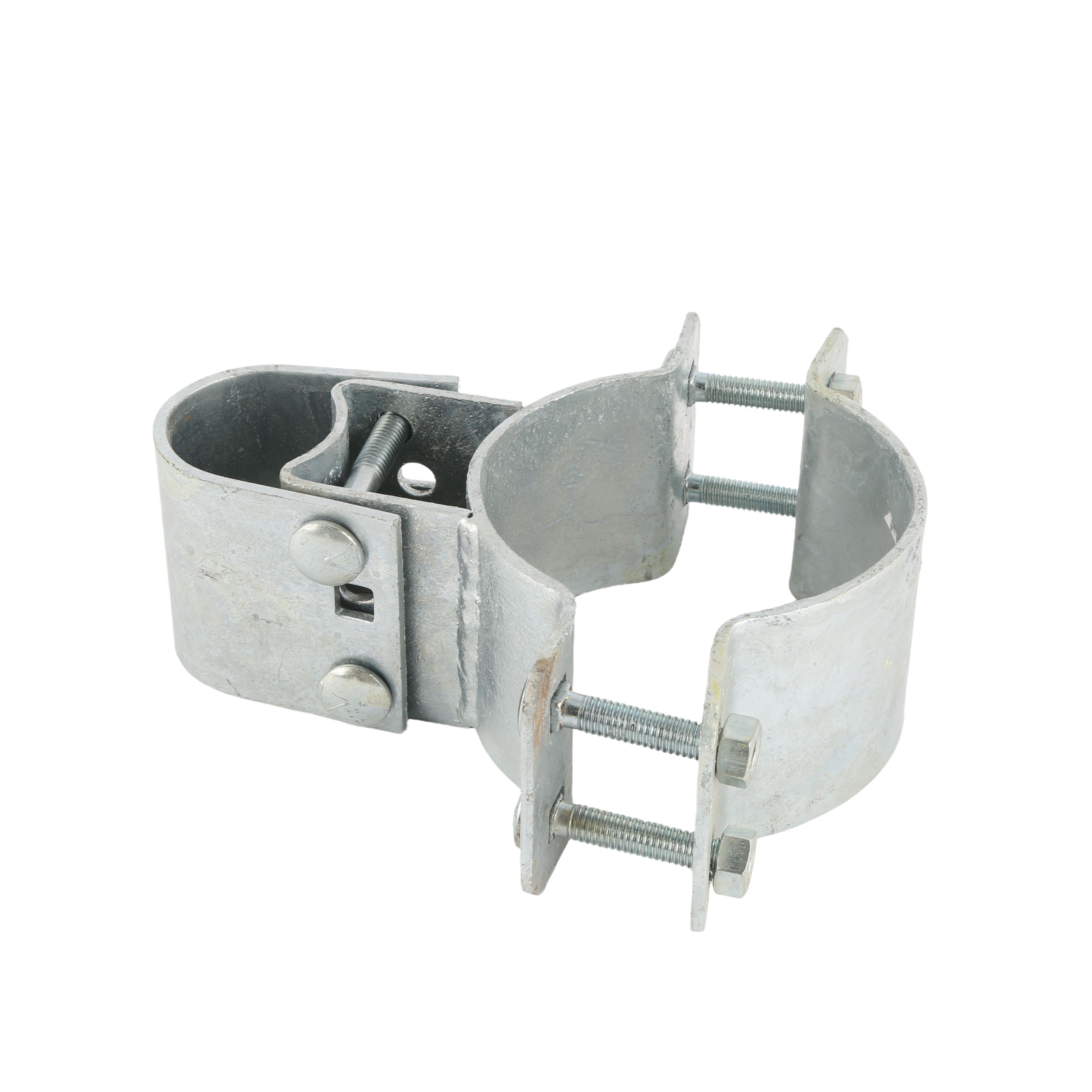 thumbnail interactive-video image 1 of PLUM FITTINGS 4 1/2 Inch Industrial Gate Box Hinge – For Chain Link Fences, IBH45 1 of 2