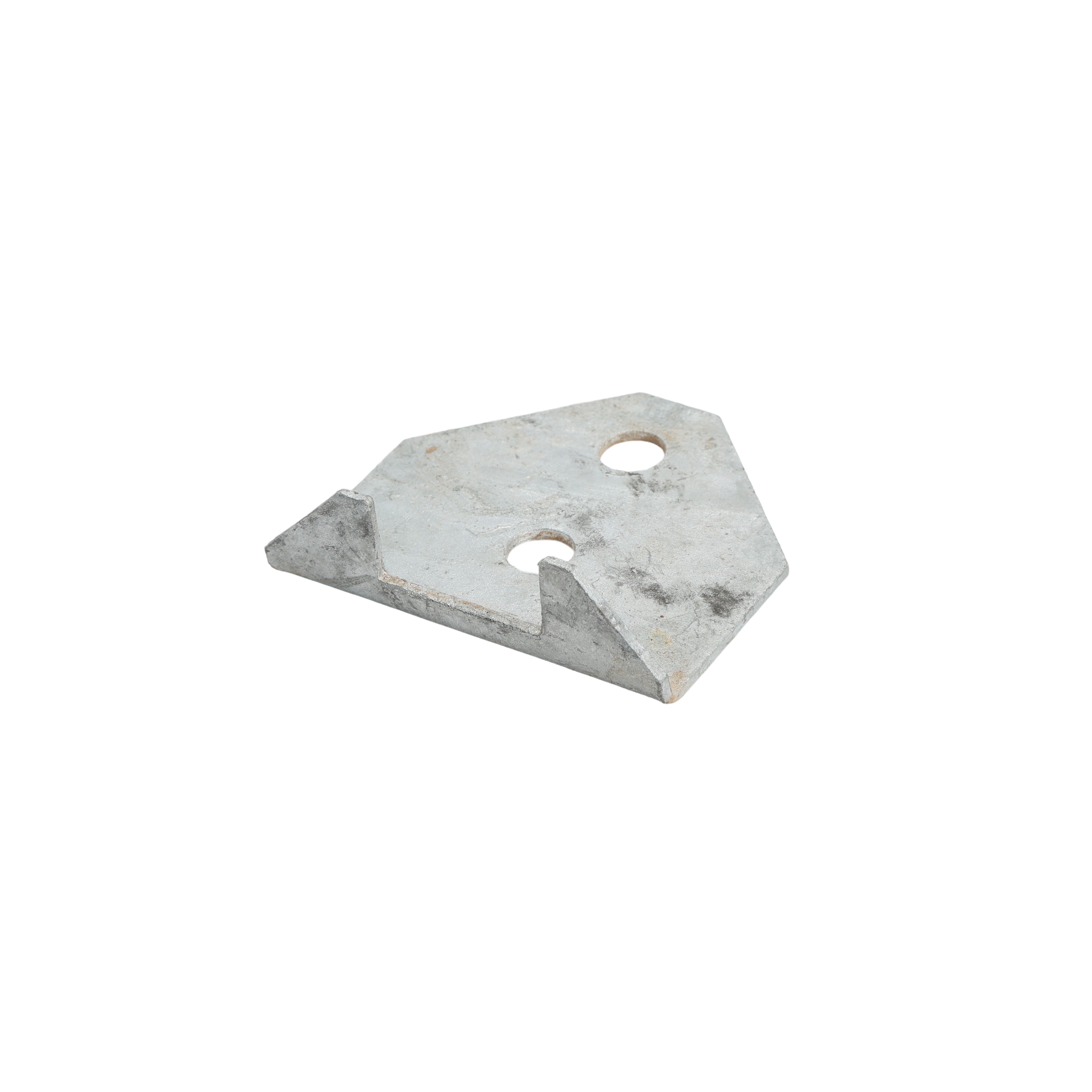 Chain Link Wall or Wood Post Mount Bracket for Spring Latch (Hot Dip ...