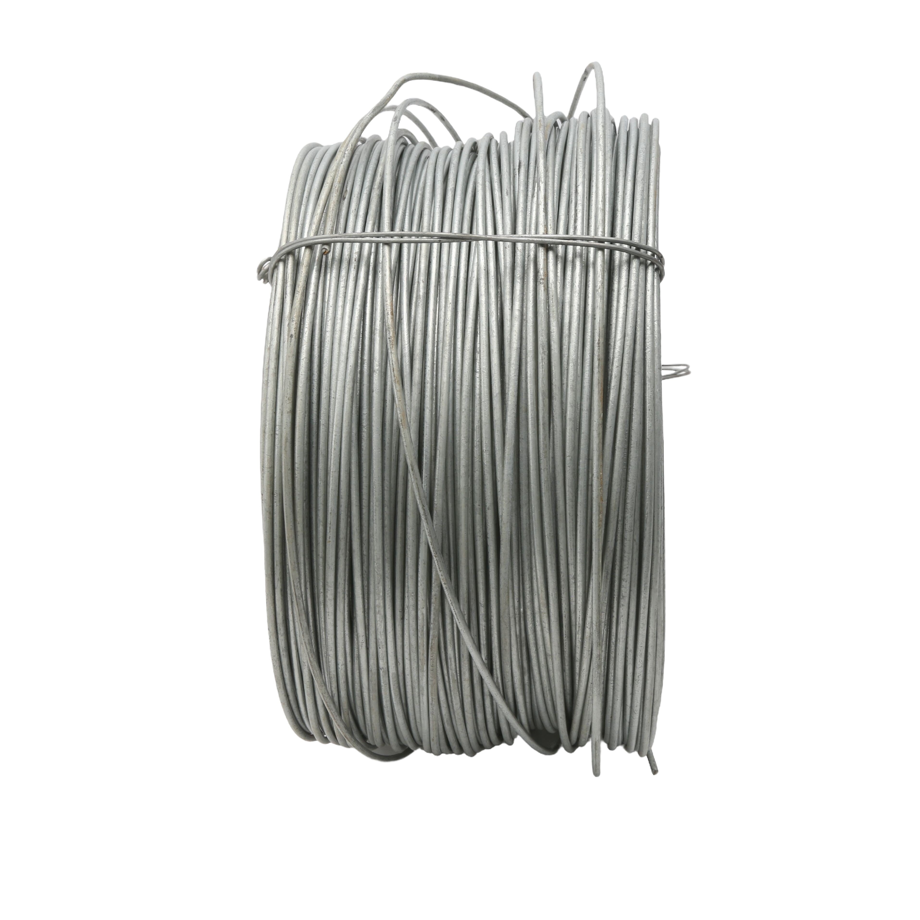 Chain Link Fence 598' Utility Wire [9 Gauge] Fence Tension Wire (1.2 Oz Galvanized  Steel)