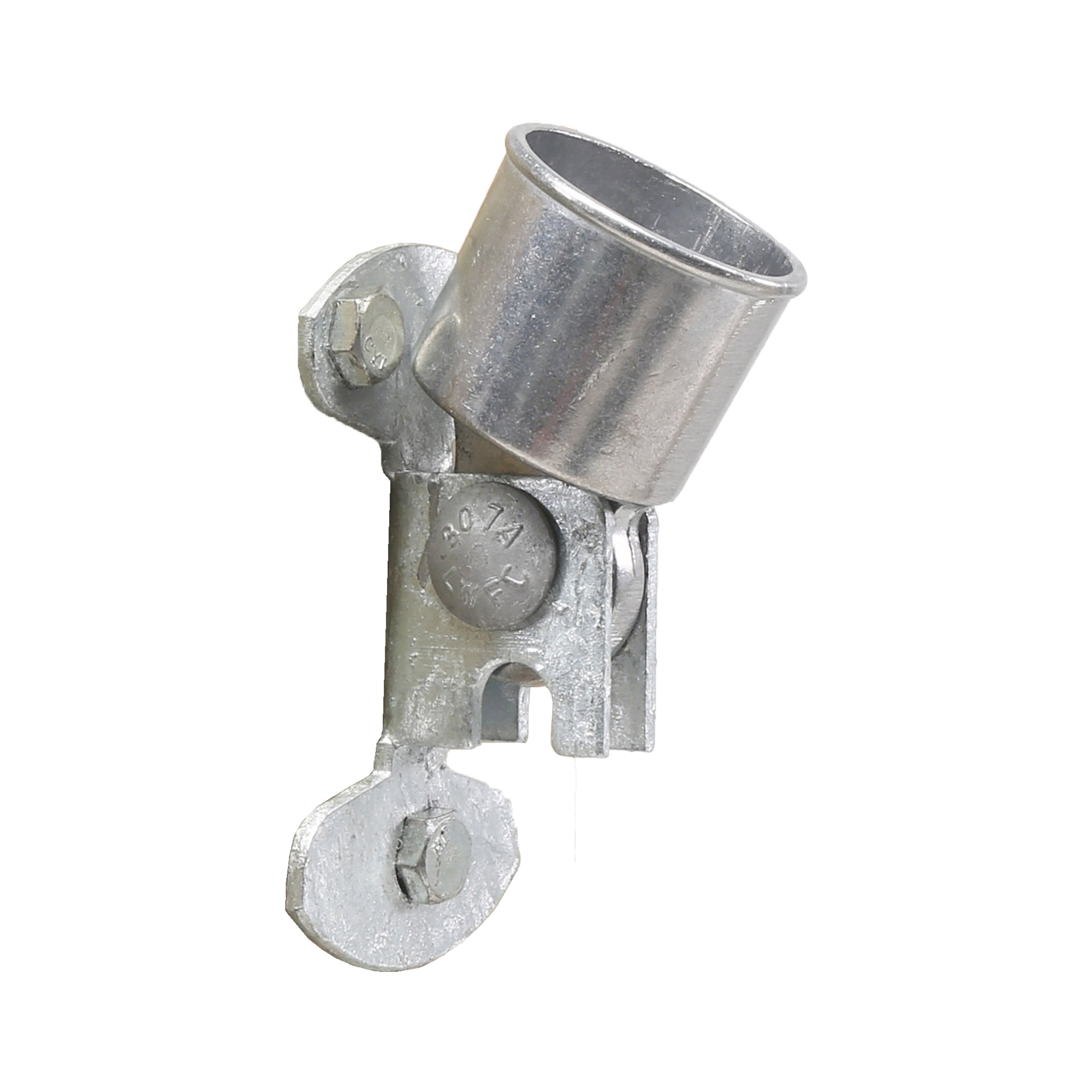 Chain Link Fence Top Rail Wall Mount Rail End for 1 3/8" Top Rail Chain